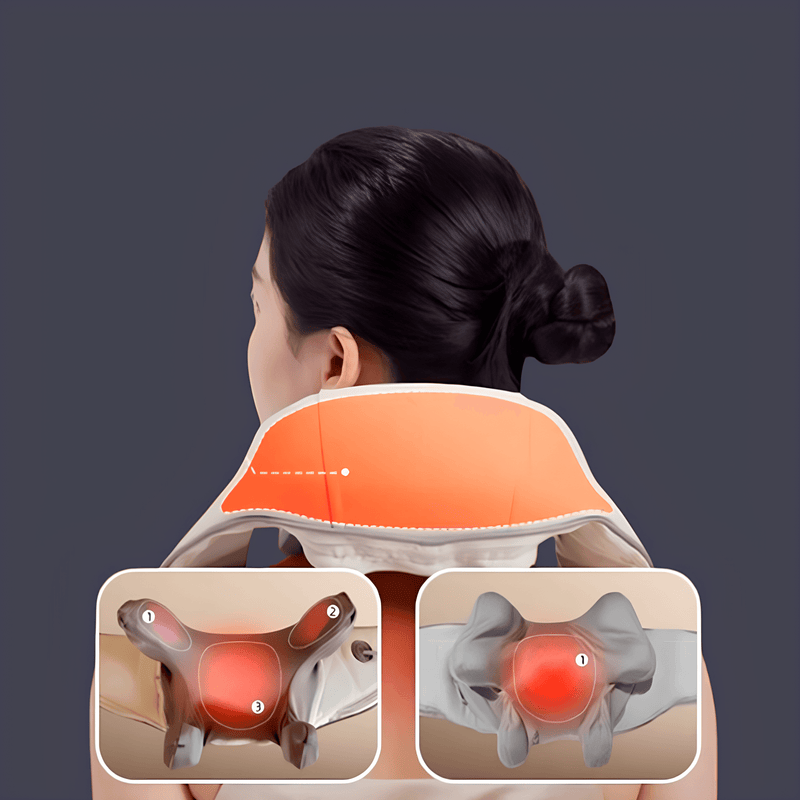 Massageador Supremo Relax™ Conforto Supremo / Inovação em Bem-Estar!