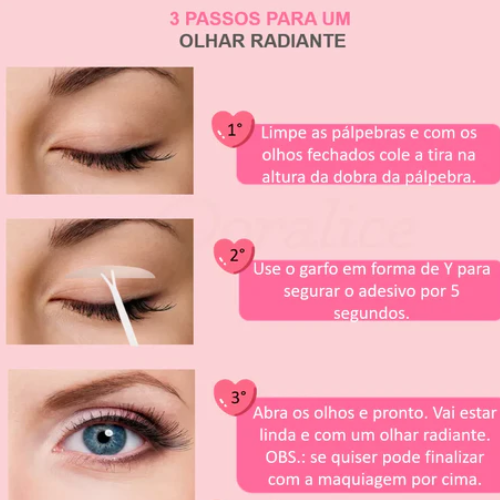 Levanta Pálpebras Caídas - Palp Lifting | Você mais bela o dia todo