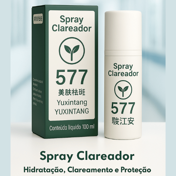 Spray 577  Clareador de Manchas de Sol, Idade e Melasma + Frete GRÁTIS!