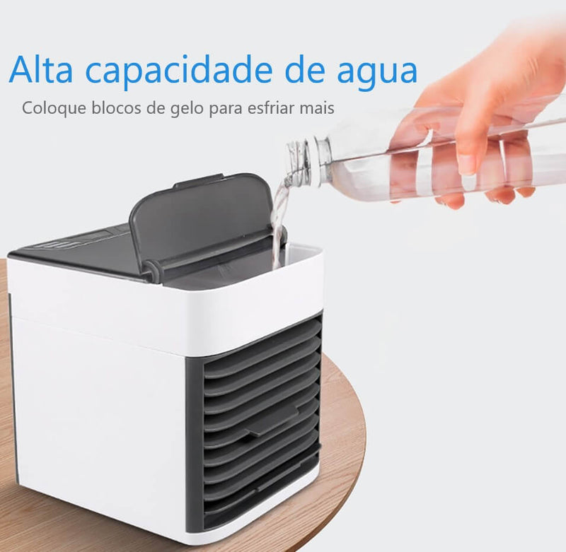 Mini Ar Condicionado Portátil USB