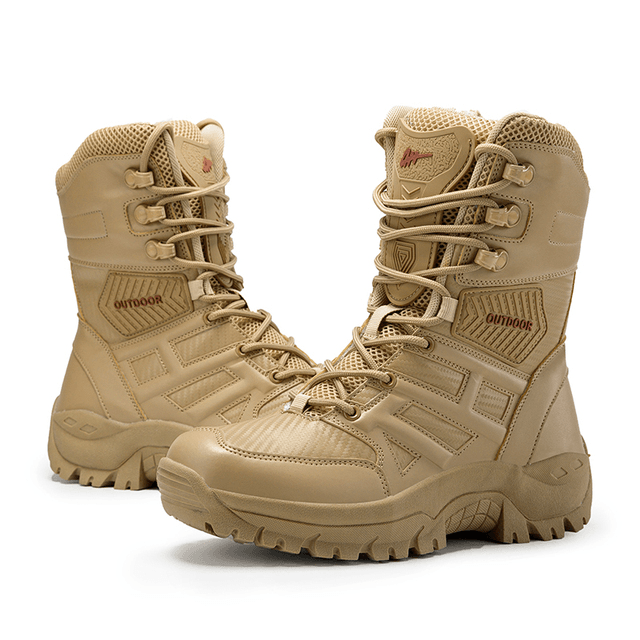 Coturno Tático Ultra Resistente Outdoor / + Brinde Exclusivo Boné Tático