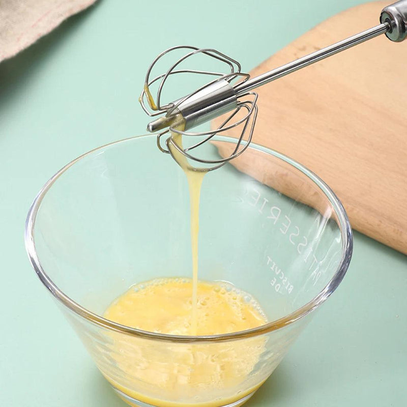 ( Compre 1 e Leve 2) Misturador Semiautomático MixFácil™  em Aço Inoxidável / A Praticidade que Transforma o Preparo!