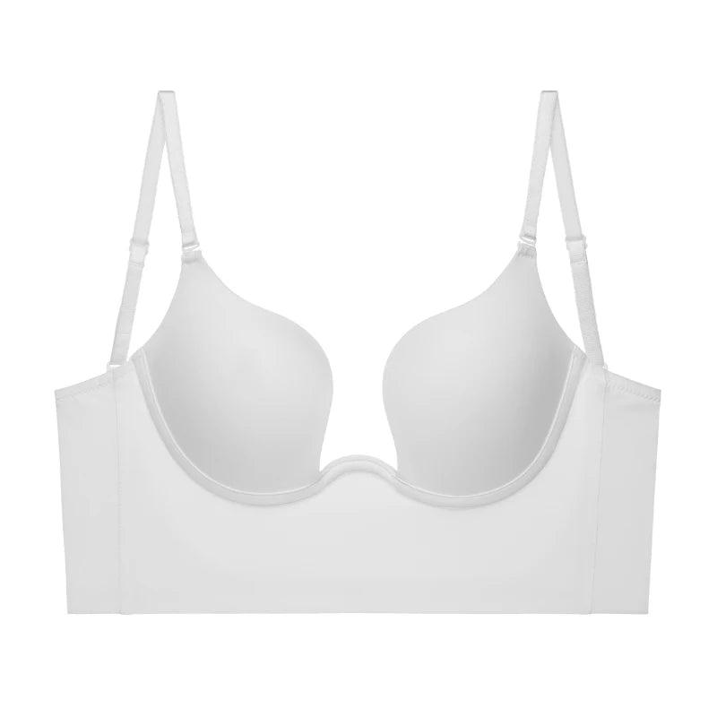 (Compre 2, Leve 3) Kit de Sutiãs Silhouette™ Design Invisível com Efeito Silicone / Valorize Seus Seios com os Sutiãs Mais Funcionais do Mundo!