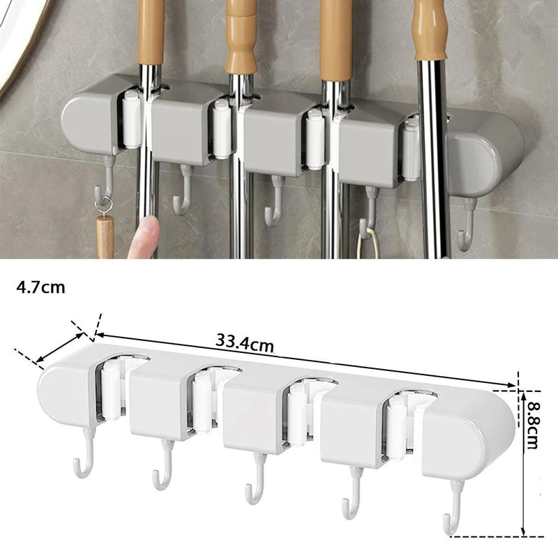 Kit com Duas Unidades do Organizador de Mops e Utensílios Modern Lar™ / Organização Inteligente e Praticidade sem Bagunça para sua Casa!