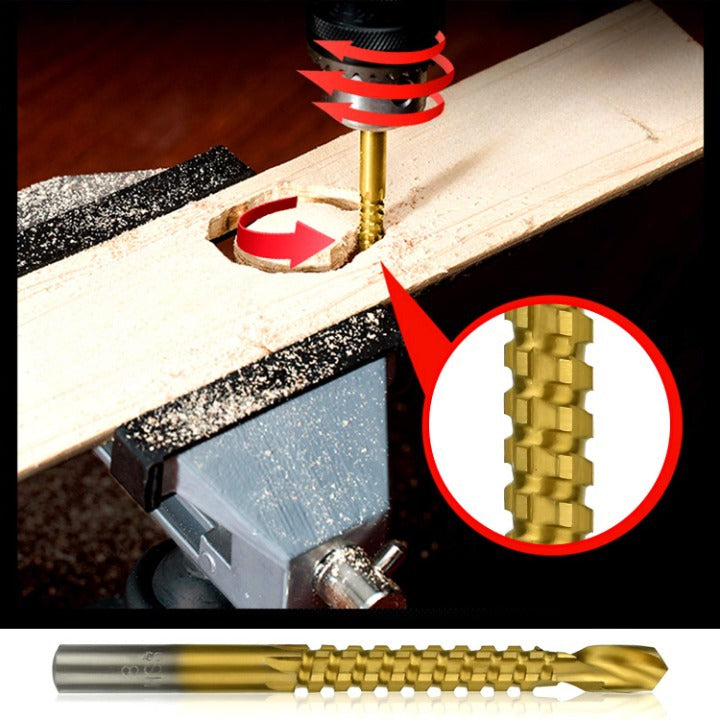 Kit 6 Brocas Titanium para Furadeira
