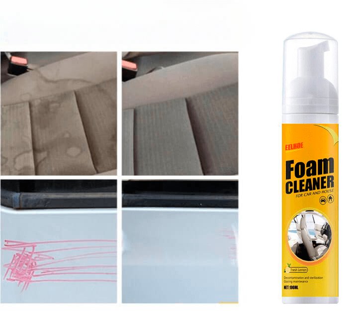Espuma Eficiente Para Limpeza Pesada de Carros e Casa - Espuma Clean