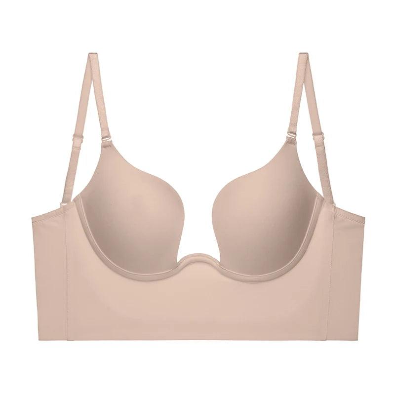(Compre 2, Leve 3) Kit de Sutiãs Silhouette™ Design Invisível com Efeito Silicone / Valorize Seus Seios com os Sutiãs Mais Funcionais do Mundo!
